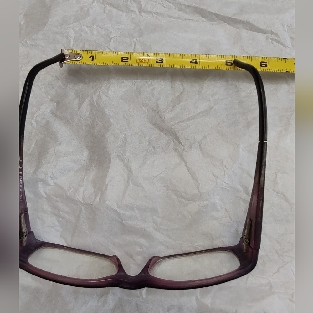 Just Cavalli (Robert Cavalli) Italy Purple Pres.  Plastic Eyeglasses (Frames) - Picture 6 of 12